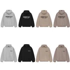 ESSENTIALS Holiday Core Logo Hoodie-6031  